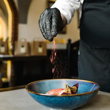 Ratuszova Stary Rynek Old Market Premium & Restaurant Ad 1954 *